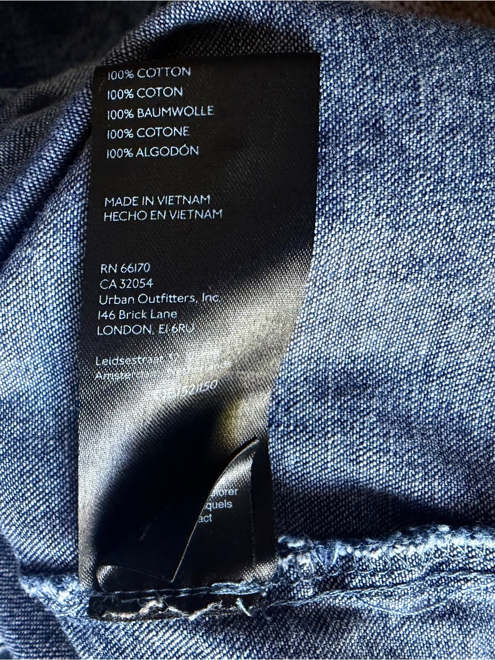 Pilcro Denim Button-Down Top by Anthropologie - Picture 4 of 6